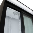 True GDM-33-HC-LD 39 1/2" GDM Series Two Section Glass Door Merchandiser - (2) Sliding Doors, Black, 115v thumbnail 9