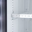 True GDM-35F-HC~TSL01 39 1/2" Two Section Display Freezer w/ Swing Doors - Bottom Mount Compressor, Black, 115v thumbnail 10