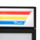True GDM-35F-HC~TSL01 39 1/2" Two Section Display Freezer w/ Swing Doors - Bottom Mount Compressor, Black, 115v thumbnail 16