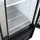 True GDM-35F-HC~TSL01 39 1/2" Two Section Display Freezer w/ Swing Doors - Bottom Mount Compressor, Black, 115v thumbnail 8