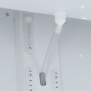 True GDM-37-HC-LD 43 1/2" GDM Series Two Section Glass Door Merchandiser - (2) Sliding Doors, White & Black, 115v thumbnail 12