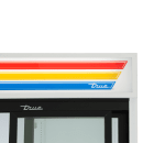 True GDM-37-HC-LD 43 1/2" GDM Series Two Section Glass Door Merchandiser - (2) Sliding Doors, White & Black, 115v thumbnail 7