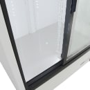 True GDM-37-HC-LD 43 1/2" GDM Series Two Section Glass Door Merchandiser - (2) Sliding Doors, White & Black, 115v thumbnail 9