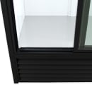True GDM-41-HC-LD 47 1/8" GDM Series Two Section Glass Door Merchandiser - (2) Sliding Doors, Black, 115v thumbnail 12