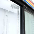 True GDM-41-HC-LD 47 1/8" GDM Series Two Section Glass Door Merchandiser - (2) Sliding Doors, Black, 115v thumbnail 8