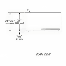 True GDM-41SL-60-HC-LD 47 1/8" GDM Series Two Section Glass Door Merchandiser - (2) Sliding Doors, White & Black, 115v thumbnail 3