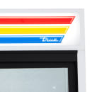 True GDM-47-HC-LD 54 1/8" GDM Series Two Section Glass Door Merchandiser - (2) Sliding Doors, White & Black, 115v thumbnail 14