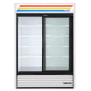 True GDM-47-HC-LD 54 1/8" GDM Series Two Section Glass Door Merchandiser - (2) Sliding Doors, White & Black, 115v thumbnail 5