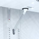 True GDM-47-HC-LD 54 1/8" GDM Series Two Section Glass Door Merchandiser - (2) Sliding Doors, White & Black, 115v thumbnail 9