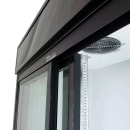 True GDM-47-HC-LD 54 1/8" GDM Series Two Section Glass Door Merchandiser - (2) Sliding Doors, Black, 115v thumbnail 14
