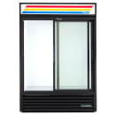 True GDM-47-HC-LD 54 1/8" GDM Series Two Section Glass Door Merchandiser - (2) Sliding Doors, Black, 115v thumbnail 6