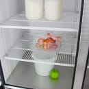 True GDM-49-HC~TSL01 54 1/8" GDM Series Two Section Glass Door Merchandiser - (2) Left/Right Hinge Doors, 115v, White thumbnail 14