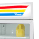 True GDM-49-HC~TSL01 54 1/8" GDM Series Two Section Glass Door Merchandiser - (2) Left/Right Hinge Doors, 115v, White thumbnail 9