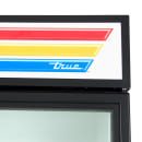 True GDM-49-HC~TSL01 54 1/8" GDM Series Two Section Glass Door Merchandiser - (2) Left/Right Hinge Doors, 115v, Black thumbnail 7