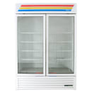 True GDM-49F-HC~TSL01 54 1/8" Two Section Display Freezer w/ Swing Doors - Bottom Mount Compressor, White, 115v thumbnail 2