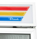True GDM-49F-HC~TSL01 54 1/8" Two Section Display Freezer w/ Swing Doors - Bottom Mount Compressor, White, 115v thumbnail 8