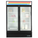 True GDM-49F-HC~TSL01 54 1/8" Two Section Display Freezer w/ Swing Doors - Bottom Mount Compressor, Black, 115/208230v/1ph thumbnail 15