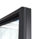 True GDM-49F-HC~TSL01 54 1/8" Two Section Display Freezer w/ Swing Doors - Bottom Mount Compressor, Black, 115/208230v/1ph thumbnail 7