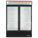 True GDM-49F-HC~TSL01 54 1/8" Two Section Display Freezer w/ Right Hinged Swing Doors-Bottom Mount Compressor, Black, 115v thumbnail 2