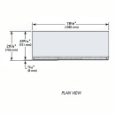 True GDM-69-HC-LD 78 1/8" GDM Series Three Section Glass Door Merchandiser - (3) Sliding Doors, White & Black, 115v thumbnail 3
