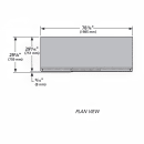 True GDM-69FC-HC-LD 3 Section Floral Cooler w/ Sliding Door - Black, 115v thumbnail 3