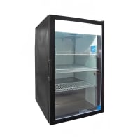 True GDM-06-34-HC~TSL01 20" Countertop Refrigerator w/ Front Access - Swing Door, Black, 115v thumbnail 3