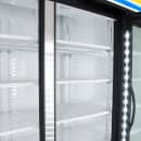 True GDM-72-HC~TSL01 78 1/8" GDM Series Three Section Glass Door Merchandiser - (3) Left/Right Hinge Doors, Black, 115v thumbnail 12