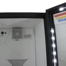 True GDM-07-HC~TSL01 24" Countertop Display Refrigerator w/ Front Access - Swing Door, Black, 115v thumbnail 8