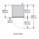 True GEM-23-HC~TSL01 27 1/2" GEM Series One Section Glass Door Merchandiser - (1) Right Hinge Door, Black, 115v thumbnail 3