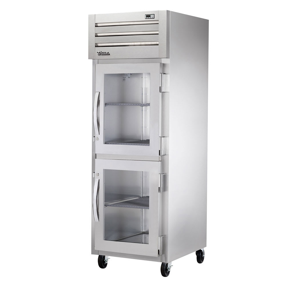 True STA1F-2HG-HC 27 1/2" SPEC SERIES® One Section Reach In Freezer, (2) Right Hinge Glass Doors, 115v