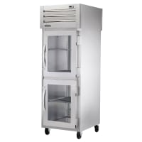 True STA1RPT-2HG-1S-HC 27 1/2" One Section Pass Thru Refrigerator, (2) Glass Doors, (1) Solid Door, Right Hinge, 115v thumbnail 3