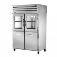 True STA2RPT-2HG/2HS-2S-HC 52 3/5" Two Section Pass Thru Refrigerator, (2) Glass Doors, (4) Solid Doors, Left/Right Hinge, 115v thumbnail 2