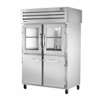 True STA2RPT-2HG/2HS-2S-HC 52 3/5" Two Section Pass Thru Refrigerator, (2) Glass Doors, (4) Solid Doors, Left/Right Hinge, 115v thumbnail 3