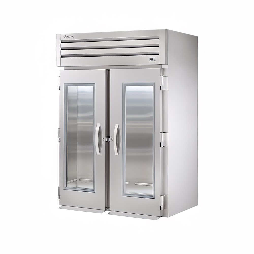 True STA2RRI-2G-HC 68" Two Section Roll In Refrigerator, (2) Left/Right Hinge Glass Doors, 115v
