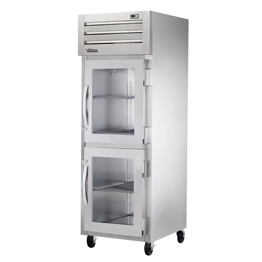 True STG1F-2HG-HC 27 1/2" SPEC SERIES® One Section Reach In Freezer, (2) Right Hinge Glass Doors, 115v