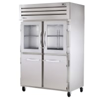 True STG2R-2HG/2HS-HC 52 3/5" Two Section Reach In Refrigerator, (2) Glass Doors, (2) Solid Doors, Left/Right Hinge, 115v thumbnail 2