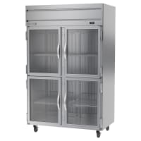 True STG2R-4HG-HC 52 3/5" Two Section Reach In Refrigerator, (4) Left/Right Hinge Glass Doors, 115v thumbnail 2