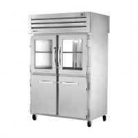 True STG2RPT-2HG/2HS-2G-HC 52 3/5" Two Section Pass Thru Refrigerator, (4) Glass Doors, (2) Solid Doors, Left/Right Hinge, 115v thumbnail 3