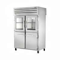 True STG2RPT-2HG/2HS-2S-HC 52 3/5" Two Section Pass Thru Refrigerator, (2) Glass Doors, (4) Solid Doors, Left/Right Hinge, 115v thumbnail 3