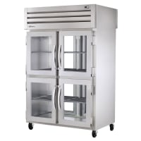 True STG2RPT-4HG-2G-HC 52 5/8" Two Section Pass Thru Refrigerator, (6) Left/Right Hinge Glass Doors, 115v thumbnail 3