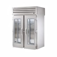 True STG2RRT-2G-2S-HC 68" Two Section Roll Thru Refrigerator, (4) Left/Right Hinge Glass Doors, 115v thumbnail 3