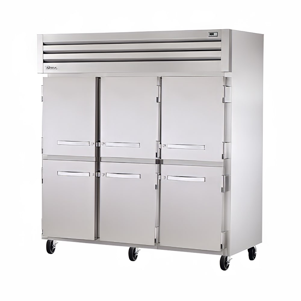 True STG3F-6HS-HC 78" SPEC SERIES® Three Section Reach In Freezer, (6) Left/Right Hinge Solid Doors, 208-230v