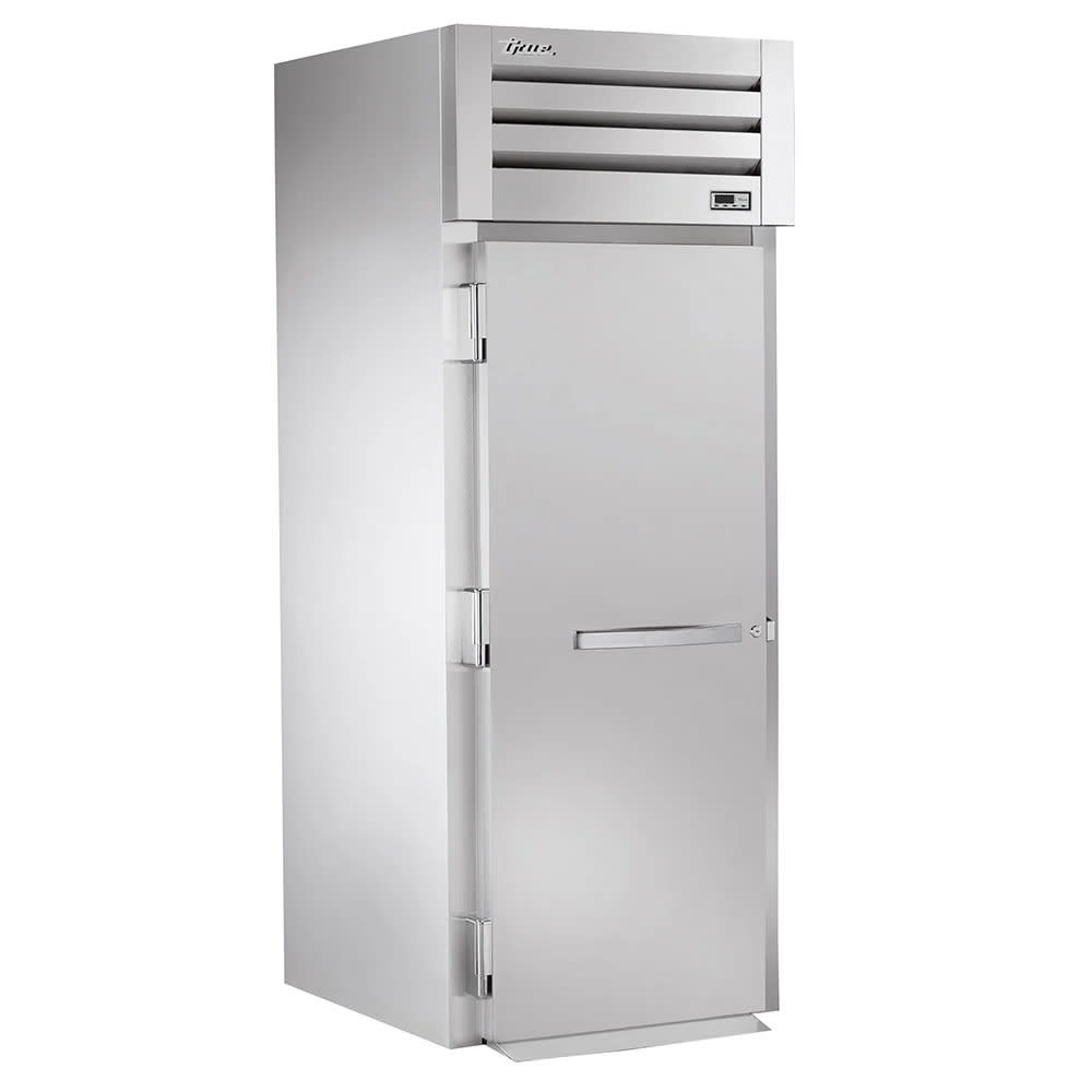 True STR1RRI-1S-HC 35" One Section Roll In Refrigerator, (1) Left Hinge Solid Door, 115v