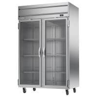 True STR2R-2G-HC 52 3/5" Two Section Reach In Refrigerator, (2) Left/Right Hinge Glass Doors, 115v thumbnail 5