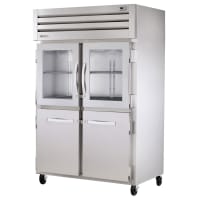 True STR2R-2HG/2HS-HC 52 3/5" Two Section Reach In Refrigerator, (2) Glass Doors, (2) Solid Doors, Left/Right Hinge, 115v thumbnail 3
