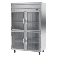 True STR2R-4HG-HC 52 3/5" Two Section Reach In Refrigerator, (4) Left/Right Hinge Glass Doors, 115v thumbnail 2