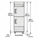 True T-23F-2-HC 27" T Series One Section Reach In Freezer, (2) Right Hinge Solid Doors, 115v thumbnail 2