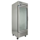 True T-23G-HC~FGD01 27" One Section Reach In Refrigerator, (1) Left Hinge Glass Door, 115v thumbnail 3