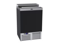 True T-24-GC-HC 1 Section Glass Chiller w/ 90 Mug Capacity, Black, 115v thumbnail 3