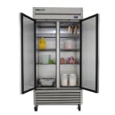 True T-35-HC 39 1/2" Two Section Reach In Refrigerator, (2) Left/Right Hinge Solid Doors, 115v thumbnail 6